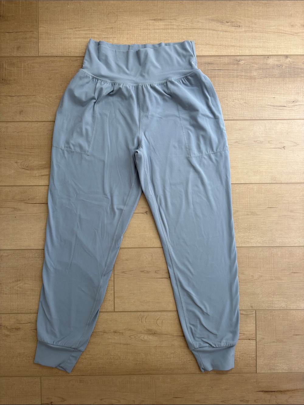 Athleta Pale Blue High-Rise Jogger Pants